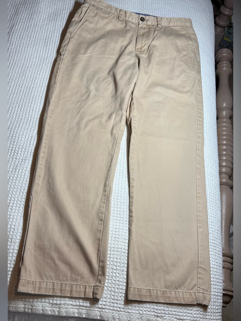 Johnston & Murphy Classic Men's Chino Pants in Tan size 33x30